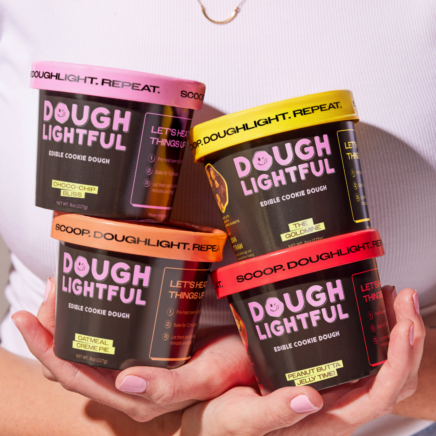 Doughlightful Variety Pack - Edible Cookie Dough