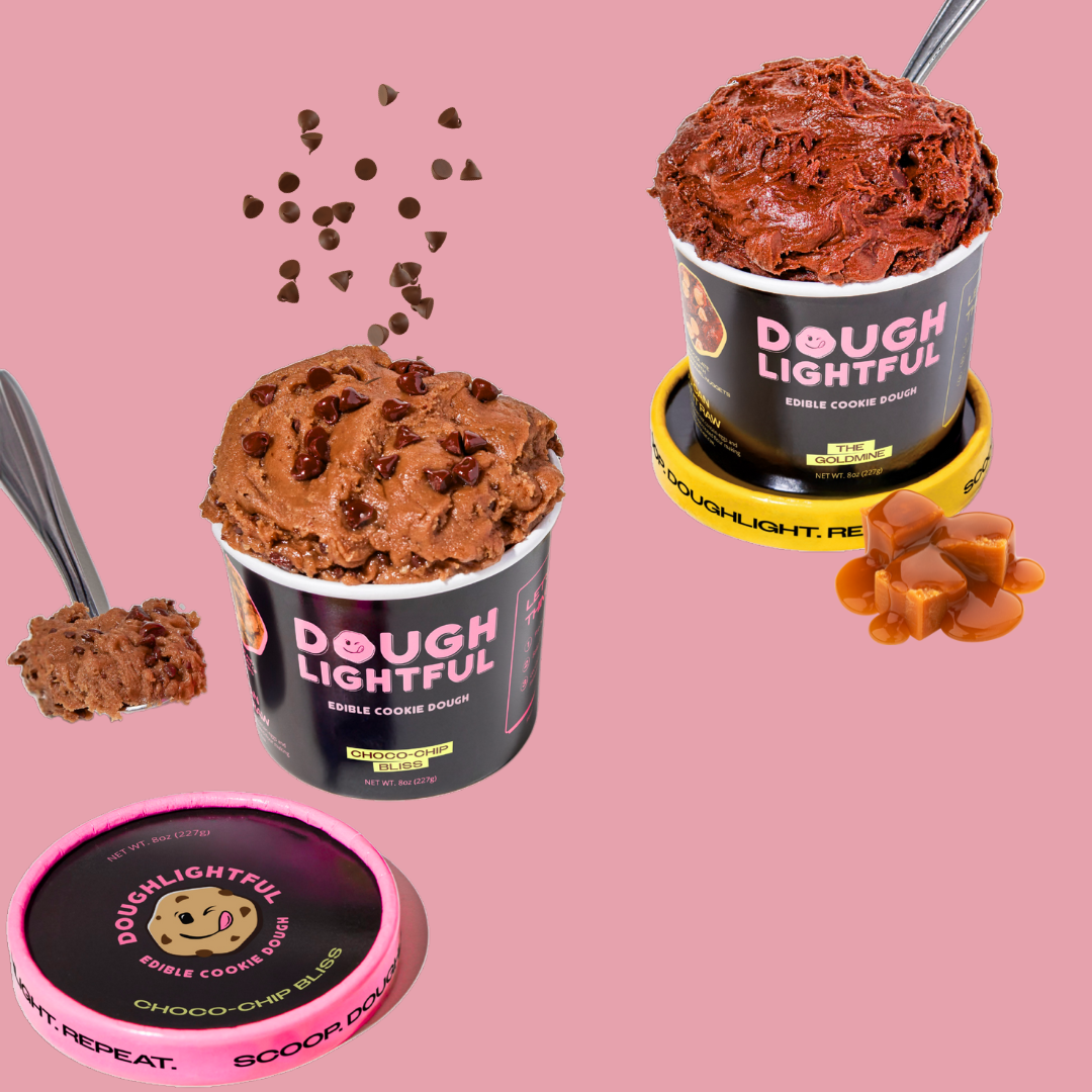 Doughlightful Chocolate Lovers Pack - Edible Cookie Dough