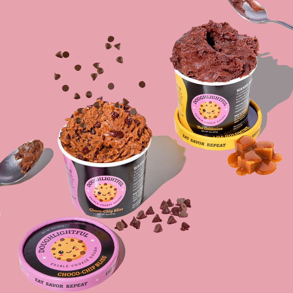 Doughlightful Chocolate Lovers Pack - Edible Cookie Dough